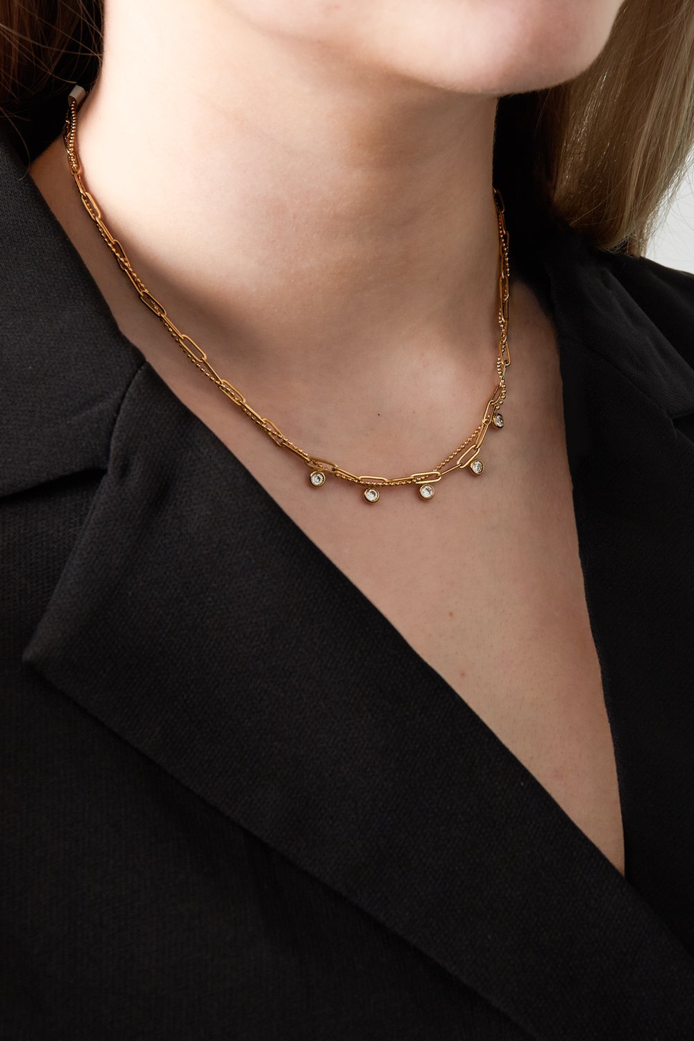 Sparkling Chain Necklace h5Picture2